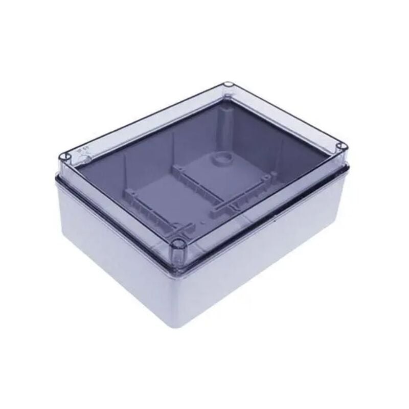 foto del prodotto led leds faeg cassetta stagna scatola di derivazione a pareti lisce con coperchio trasparente ip56 240x190x90 13527