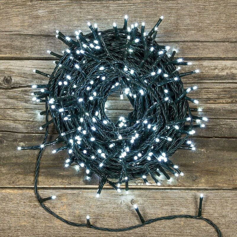 foto del prodotto led leds luci di natale catena led controller con timer da esterno addobbi natalizi 5 mm 1500 led 60,5 mt