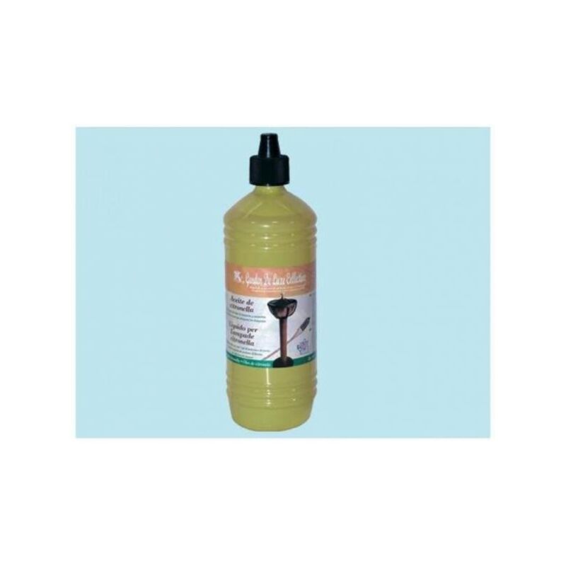 foto del prodotto led leds olio liquido alla citronella lt 1 100 vegetale per torce lampade fiaccole 21008