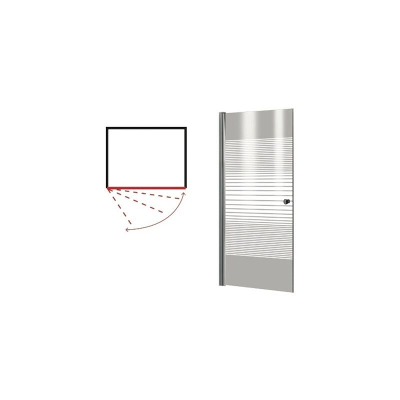 foto del prodotto led leds porta x doccia brixo cicogna 80