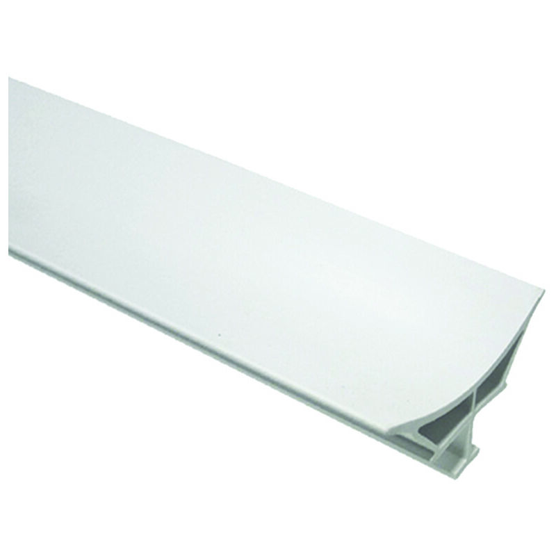 foto del prodotto led leds profilo raccordo igienico rigido mm.10,5x65x26h. barra mt.2 bianco