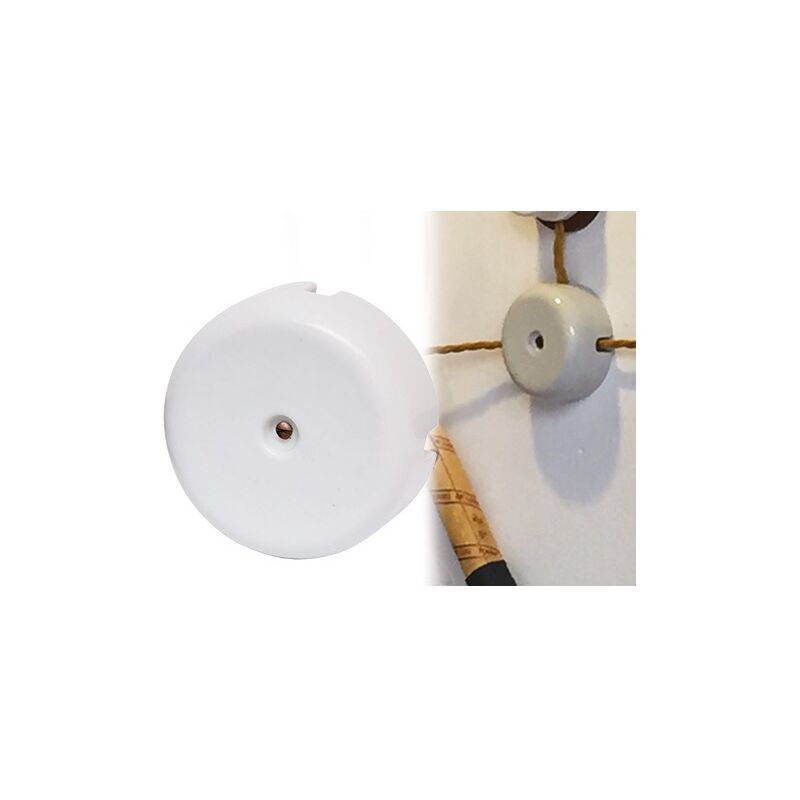 foto del prodotto led leds scatole di derivazione 100 in porcellana 40448 cavi elettrici trecciato
