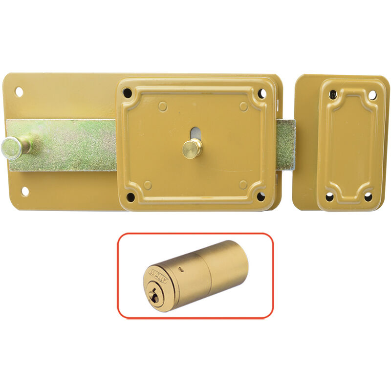 foto del prodotto led leds serratura ferroglietto p cf p60 6 mand.e70 dx solo catenaccio