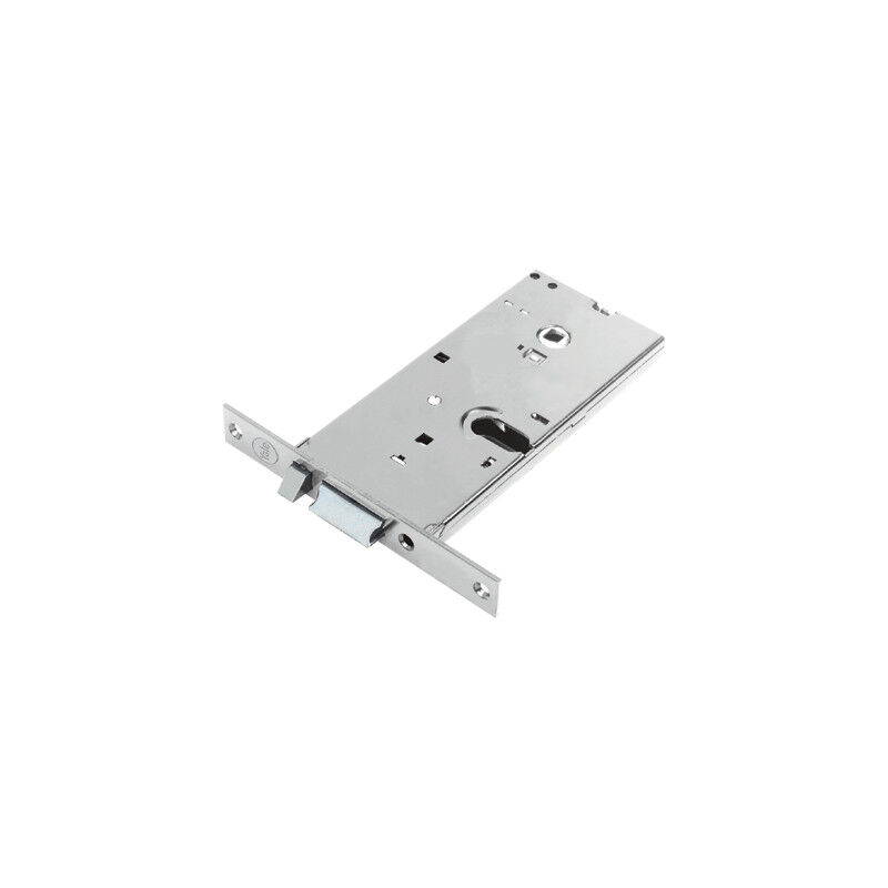 foto del prodotto led leds serratura metallo infilare elettrica 85502 yale b.q inox f.mm 22 f.ov scr f q8 h.mm 78 e.mm 70