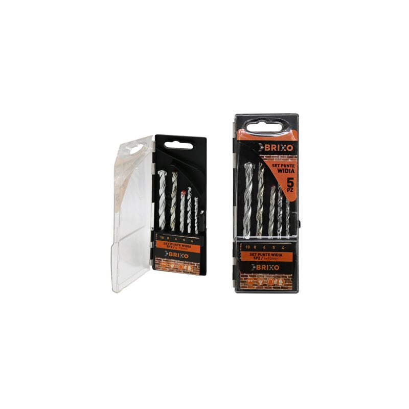 foto del prodotto led leds set punte brixo widia 4 10mm pz.5