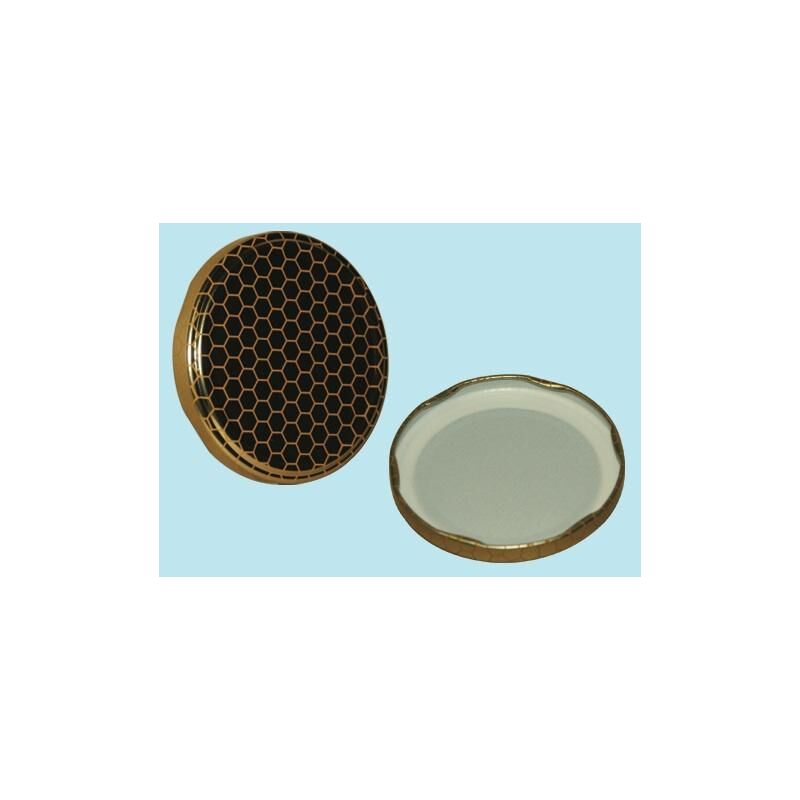 immagine 0 del prodotto led leds tappi tappo per vasi vasetto in vetro per miele mm. 82 cf. pezzi 100
