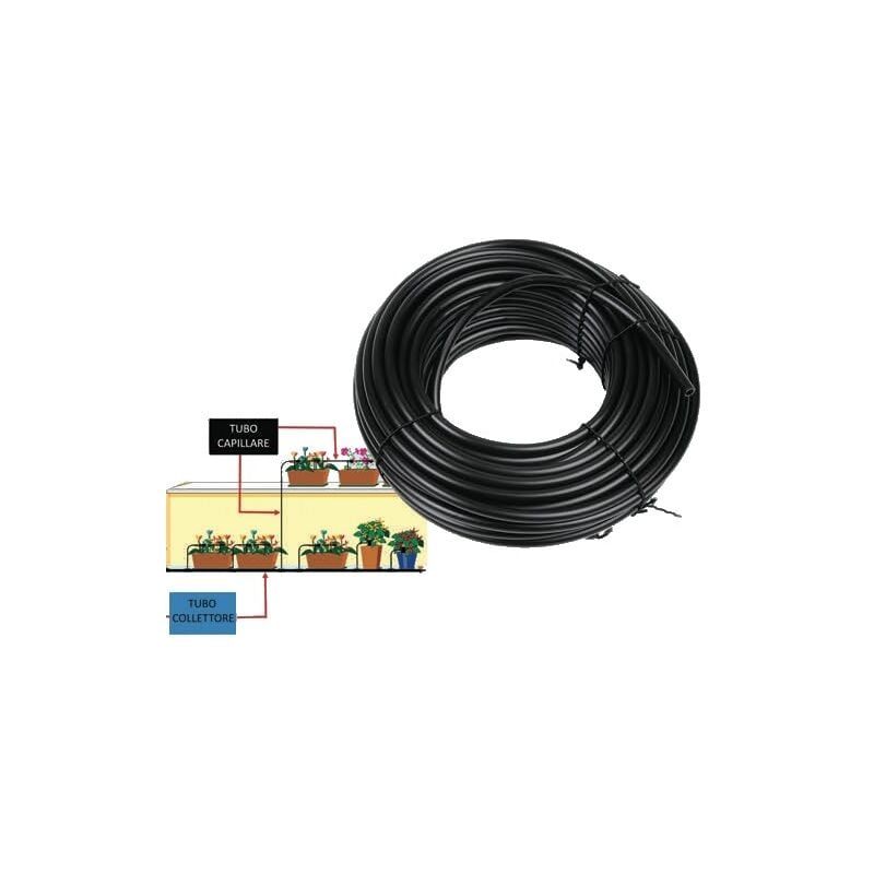 foto del prodotto led leds tubi capillari pvc 200 interno 3,0 mm esterno 5,5 mm rotolo 300mt