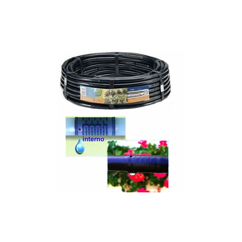 foto del prodotto led leds tubo ala gocciolante mt 25 passo 33 irrigazione a goccia piante orto 28473