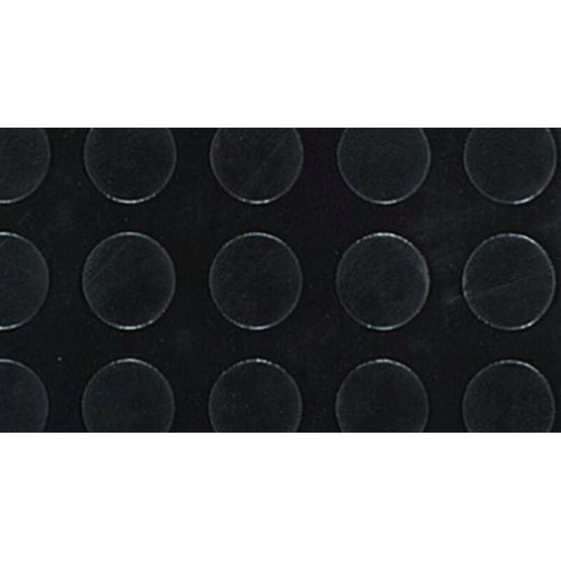 foto del prodotto led leds utilia copripavimento bollato in gomma nero rotolo mtl. 15x1,25 h spessore mm. 3 18.75 mq