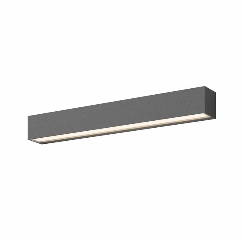 foto del prodotto led lengo in nero da alluminio lucande