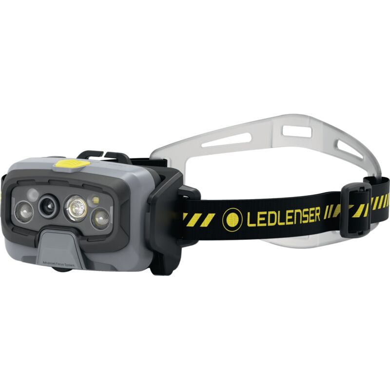 foto del prodotto led lenser lampada di badda con batterie hf8r lavoro giallo 20 1600 lumens ledlenser