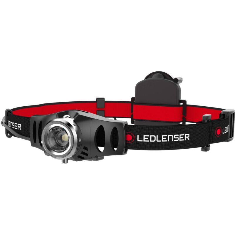 foto del prodotto led lenser ledlenser h3.2 torcia frontale led, messa a fuoco regolabile, orientabile, 120 lumen, dimmerabile in continuo, portata luminosa 100m,