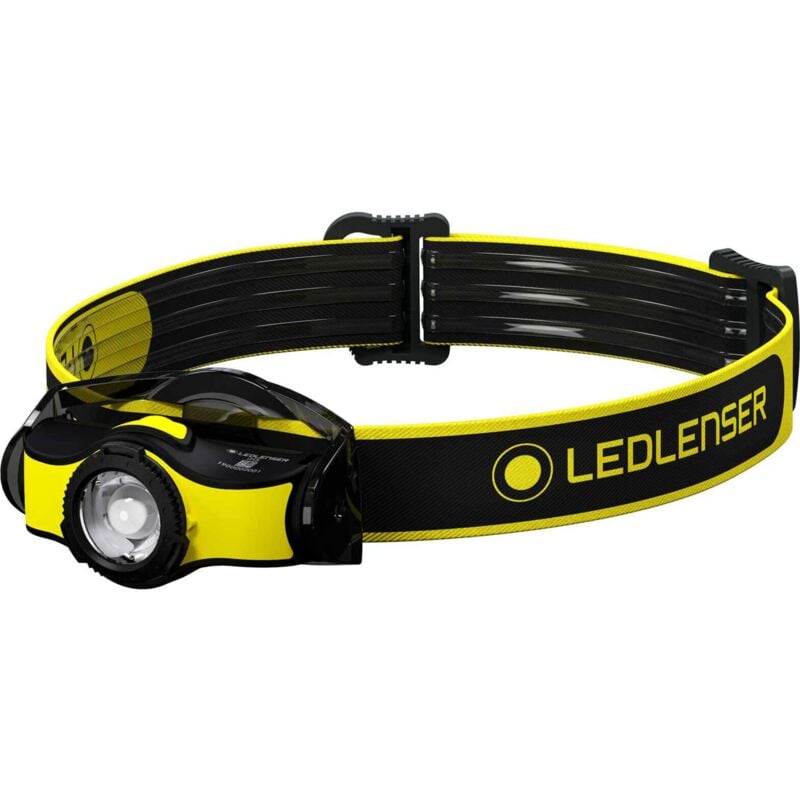 foto del prodotto led lenser ledlenser ih5 torcia frontale professionale led, inkl. fissaggio al casco incluso, messa a fuoco regolabile, 200 lumen, clip dimetallo,
