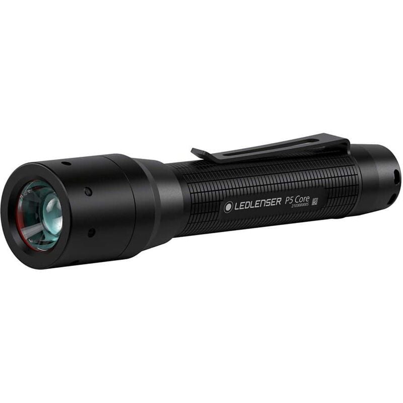 foto del prodotto led lenser ledlenser p5 core compatta torcia tascabile led, 150 lm, uso con 1 batteria aa con la aa in dotazione o con batteria ricaricabile