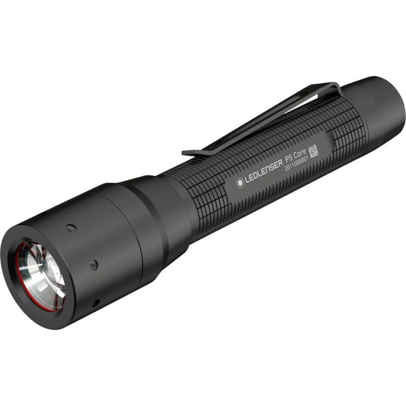 foto del prodotto led lenser ledlenser p5 core led monocolore lampada da tavolo con clip per cintura a batteria 150 lm 12 h 83 g