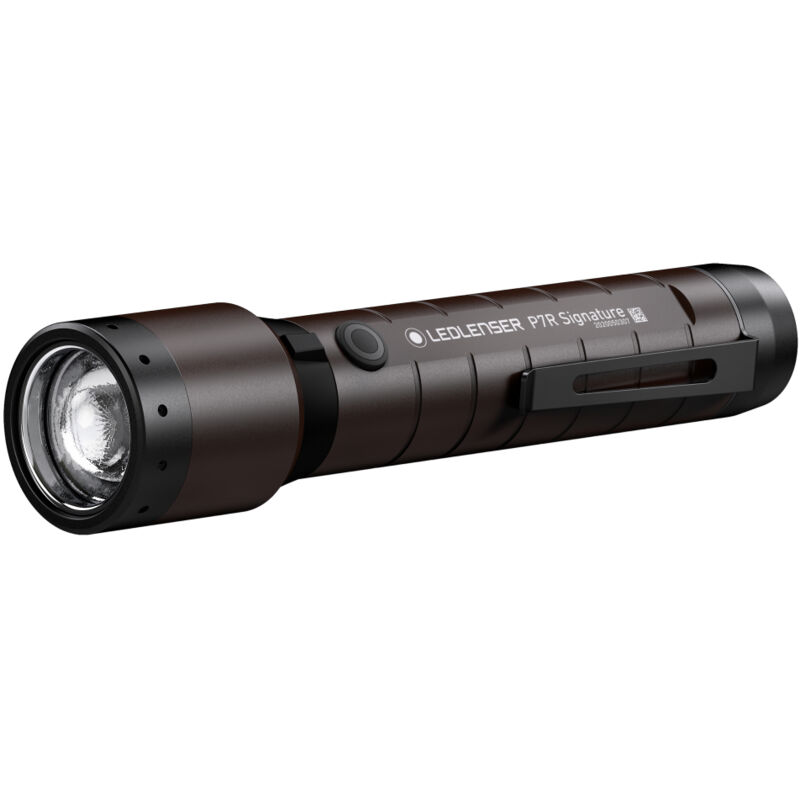 foto del prodotto led lenser ledlenser p7r signature torcia ricaricabile di alta qualit , messa a fuoco, luce rossa