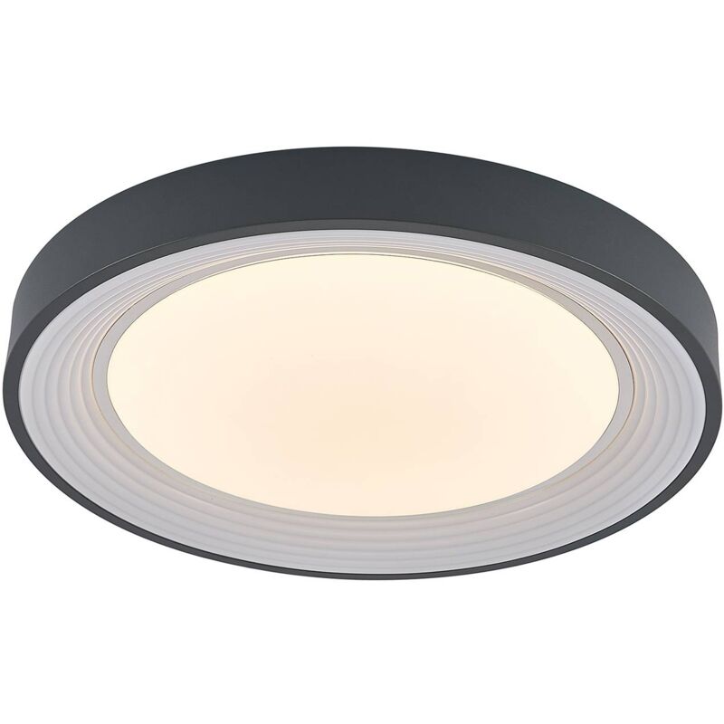 foto del prodotto led lindum in grigio da metallo lindby