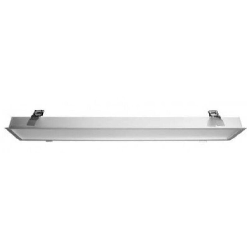 foto del prodotto led lineare integrato prismatic ac220 240v 18w 3000lm 65 ip20 ik08 615mm bianco naturale 4000k