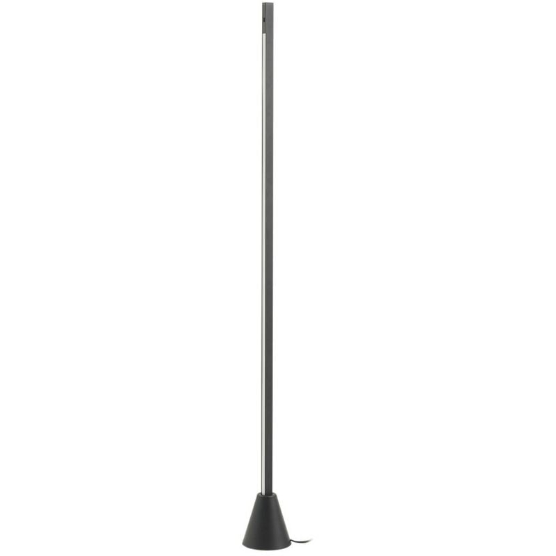 foto del prodotto led linija in nero da alluminio lucande