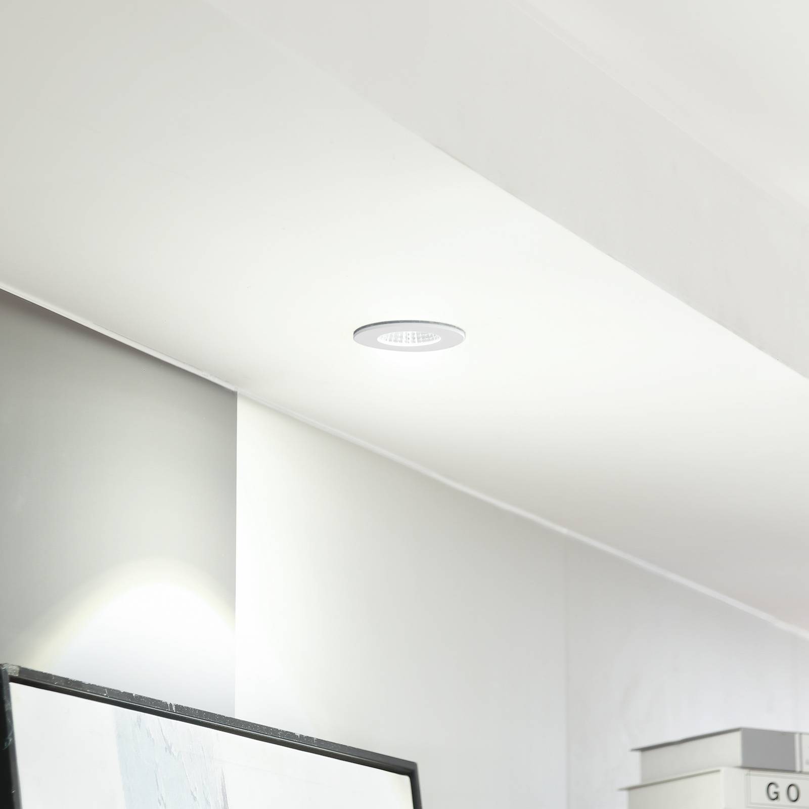 foto del prodotto led lirin in bianco da alluminio arcchio