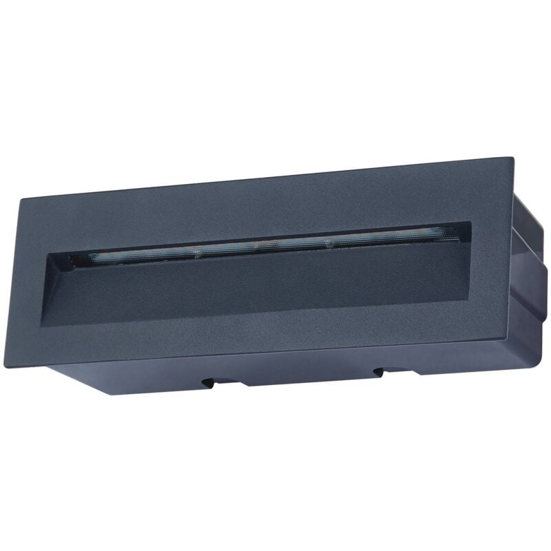 foto del prodotto led loya in nero da alluminio lucande