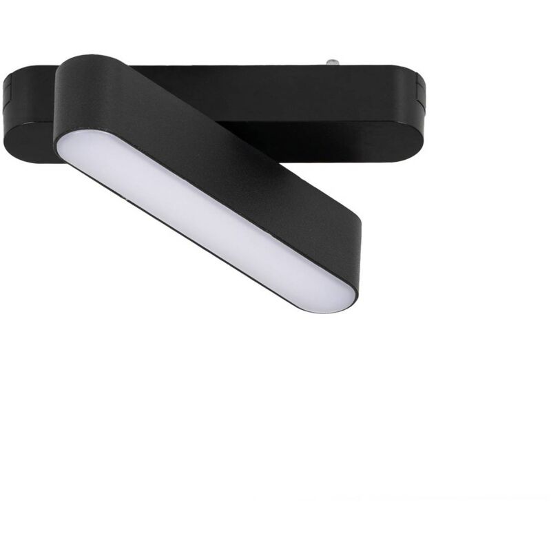 foto del prodotto led lumaro in nero da plastica lindby