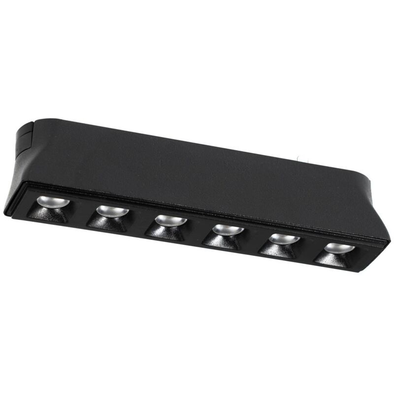 foto del prodotto led lumaro in nero da plastica lindby
