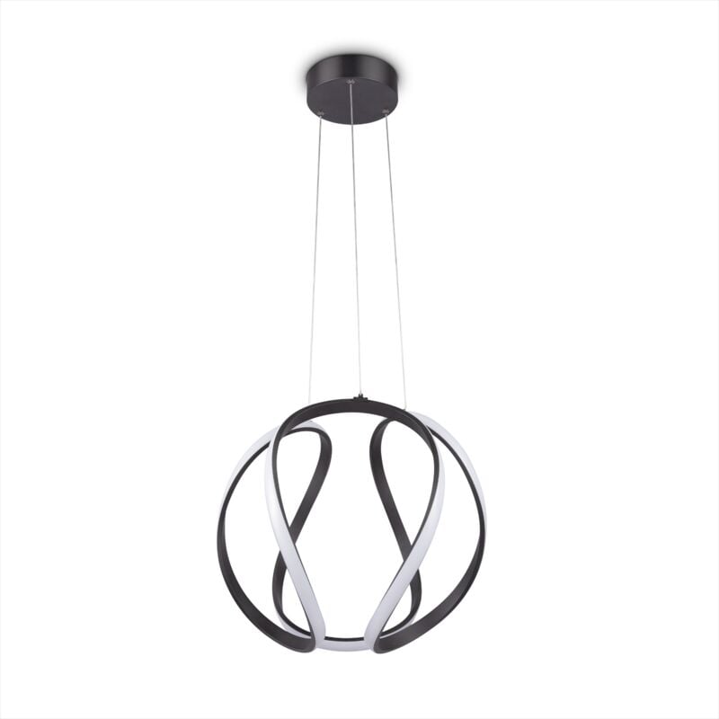 foto del prodotto led luminaria suspensi n decoraci n sal n comedor despacho atemporal moderna tipo 2, nero bianco paco home