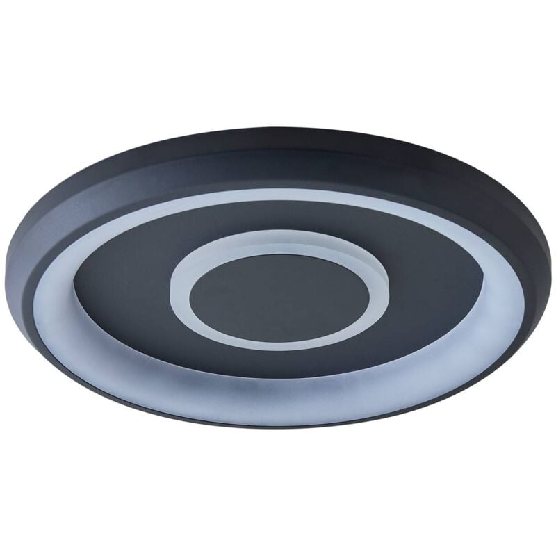 foto del prodotto led 'lynden' in nero da plastica - lindby