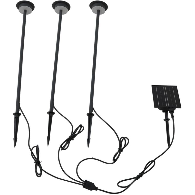 foto del prodotto led lyris in nero da alluminio lindby