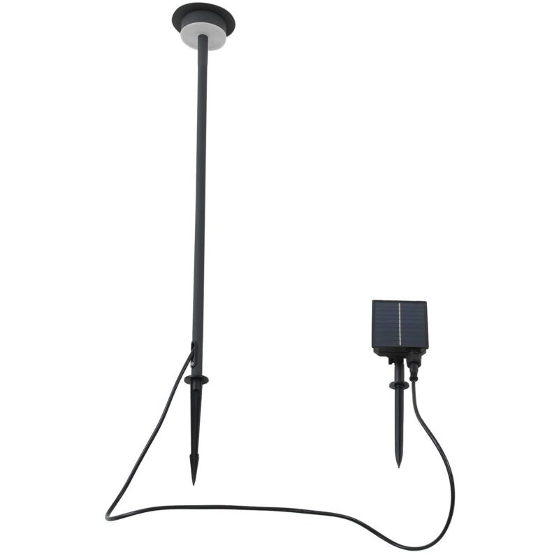 foto del prodotto led lyris in nero da alluminio lindby