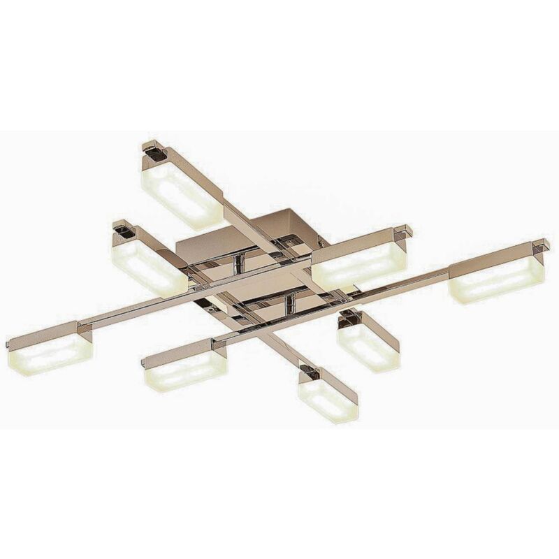 foto del prodotto led 'mally' in argento da metallo - lindby