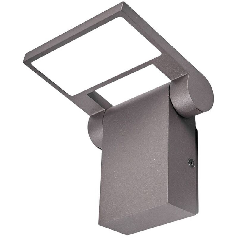 foto del prodotto led marius in grigio da alluminio lucande