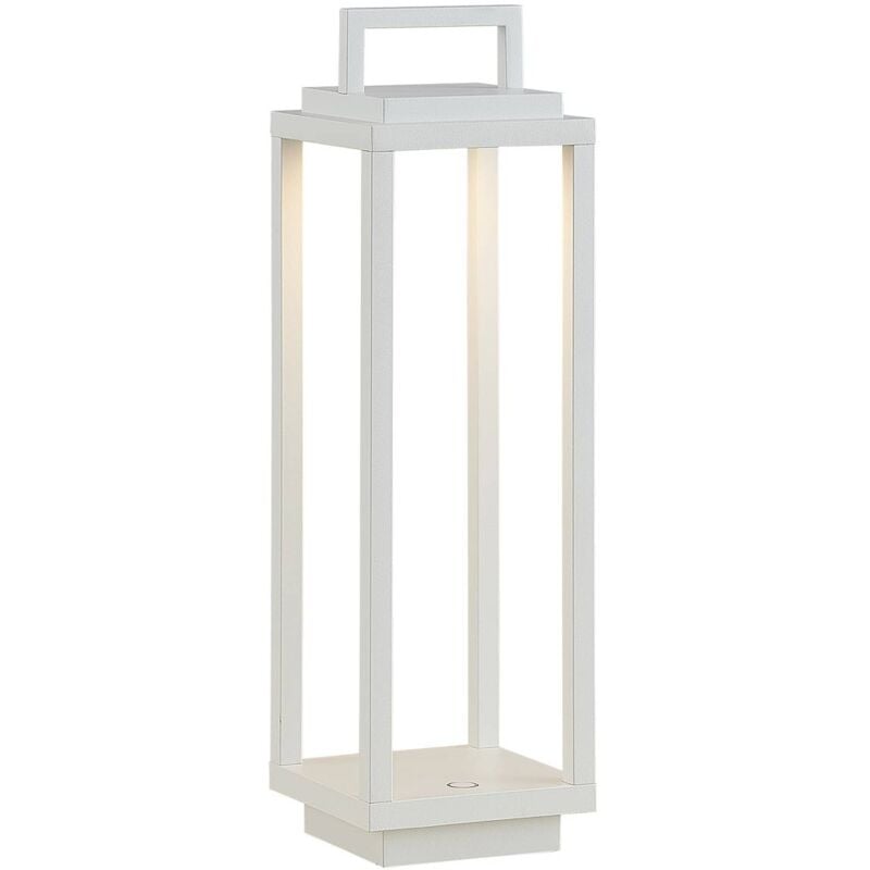foto del prodotto led mirina in bianco da alluminio lucande