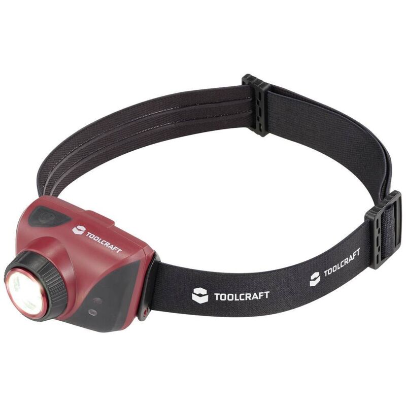 foto del prodotto led monocolore lampada frontale a batteria ricaricabile 580 lm 6.45 h to 9581292 toolcraft