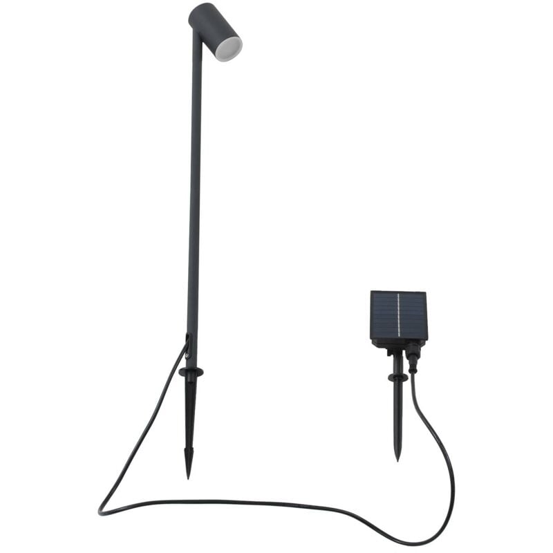 foto del prodotto led myric in nero da alluminio lindby
