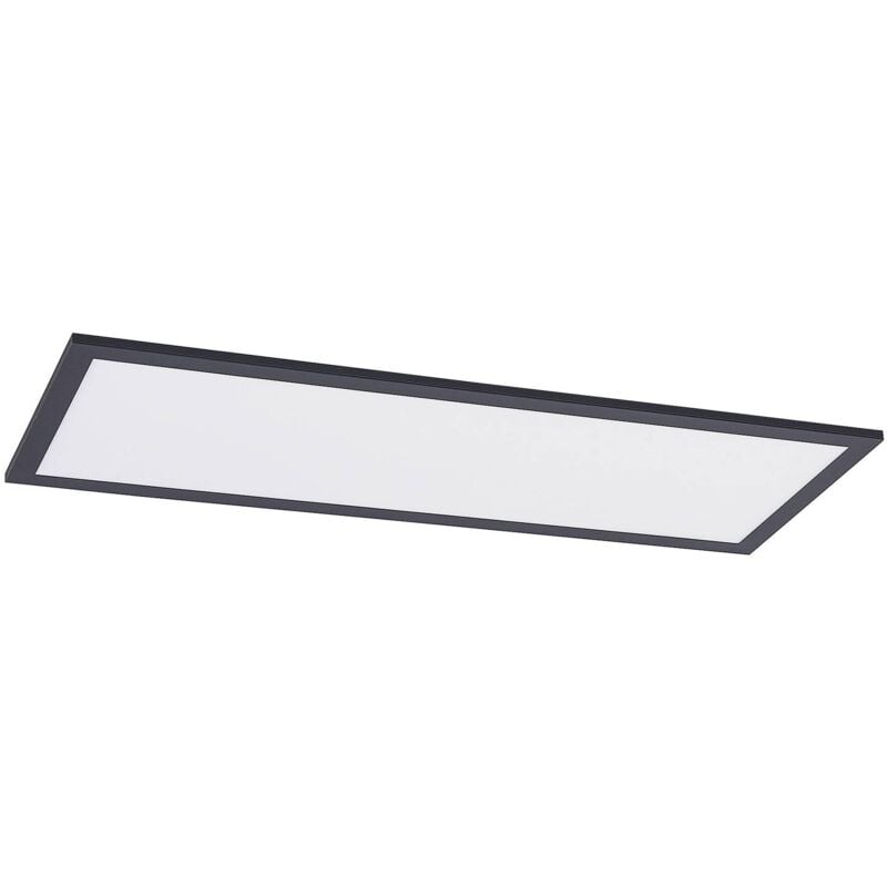foto del prodotto led nelios in nero da alluminio lindby