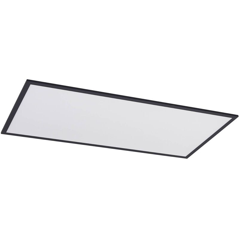 foto del prodotto led nelios in nero da alluminio lindby