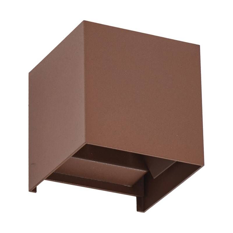 foto del prodotto led 'nivar' in marrone da metallo - lindby