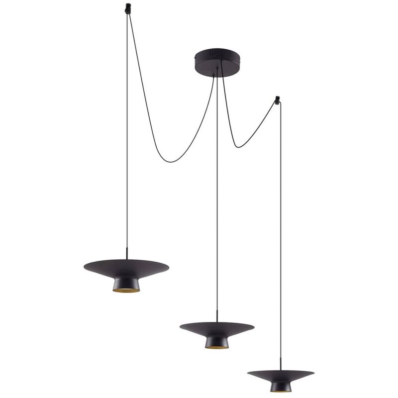 foto del prodotto led 'norvind' in nero da metallo - lindby