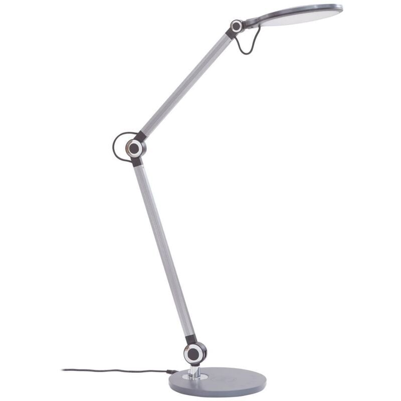 foto del prodotto led nyxaris in grigio da plastica lindby