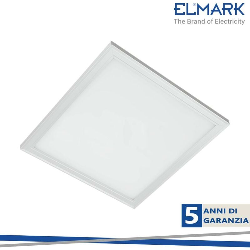 foto del prodotto led panel 48w 4000k 595x595mm 110lm w ip54 ugr19 5anni luce naturale