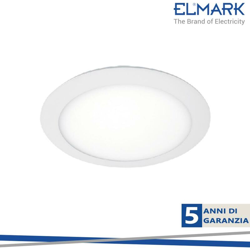 foto del prodotto led panel round 10w 4000k ip65 luce naturale