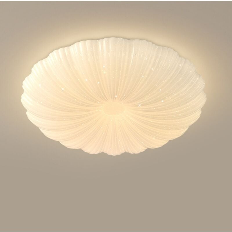 foto del prodotto led plafoniera moderno lampada a soffitto rotonda per soggiorno bagno cucina balcone luce variabile a tre colori