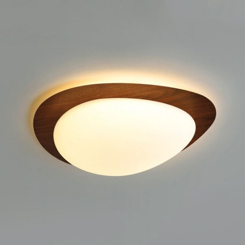 foto del prodotto led plafoniera vintage lampada a soffitto creativo illuminazione da ufficio art d eco 12w luce bianco caldo 1 pezzo
