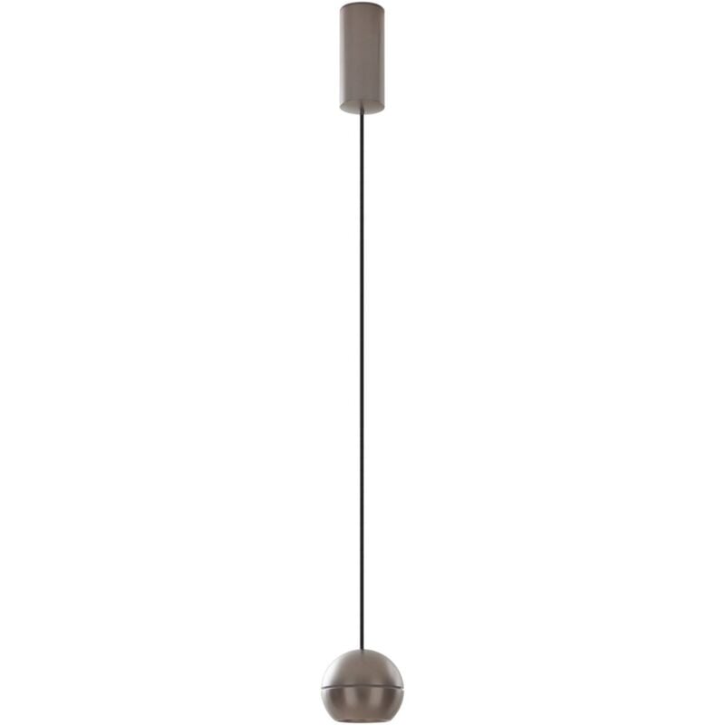 foto del prodotto led plarion in grigio da alluminio lucande
