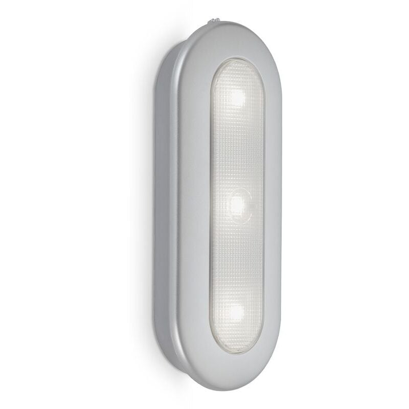 foto del prodotto led push light, 15,2 cm, 0,4 w, argento briloner leuchten