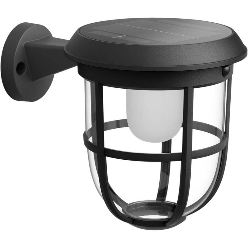 foto del prodotto led radii 8720169267176 lampada solare da parete per esterno con rilevatore di movimento led monocolore 1.3 w philips