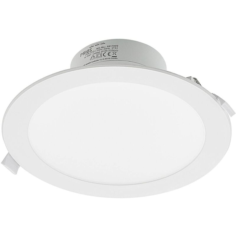 foto del prodotto led rida in bianco da alluminio prios