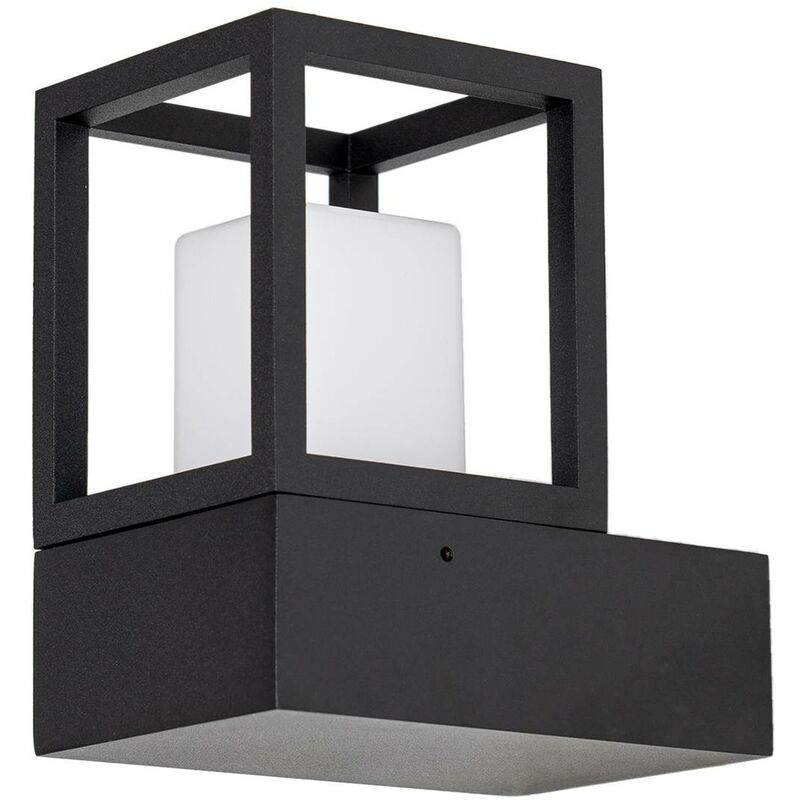 foto del prodotto led rumina in nero da alluminio lucande